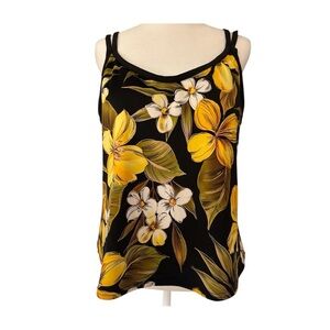 Tropical Flower Swim Tankini